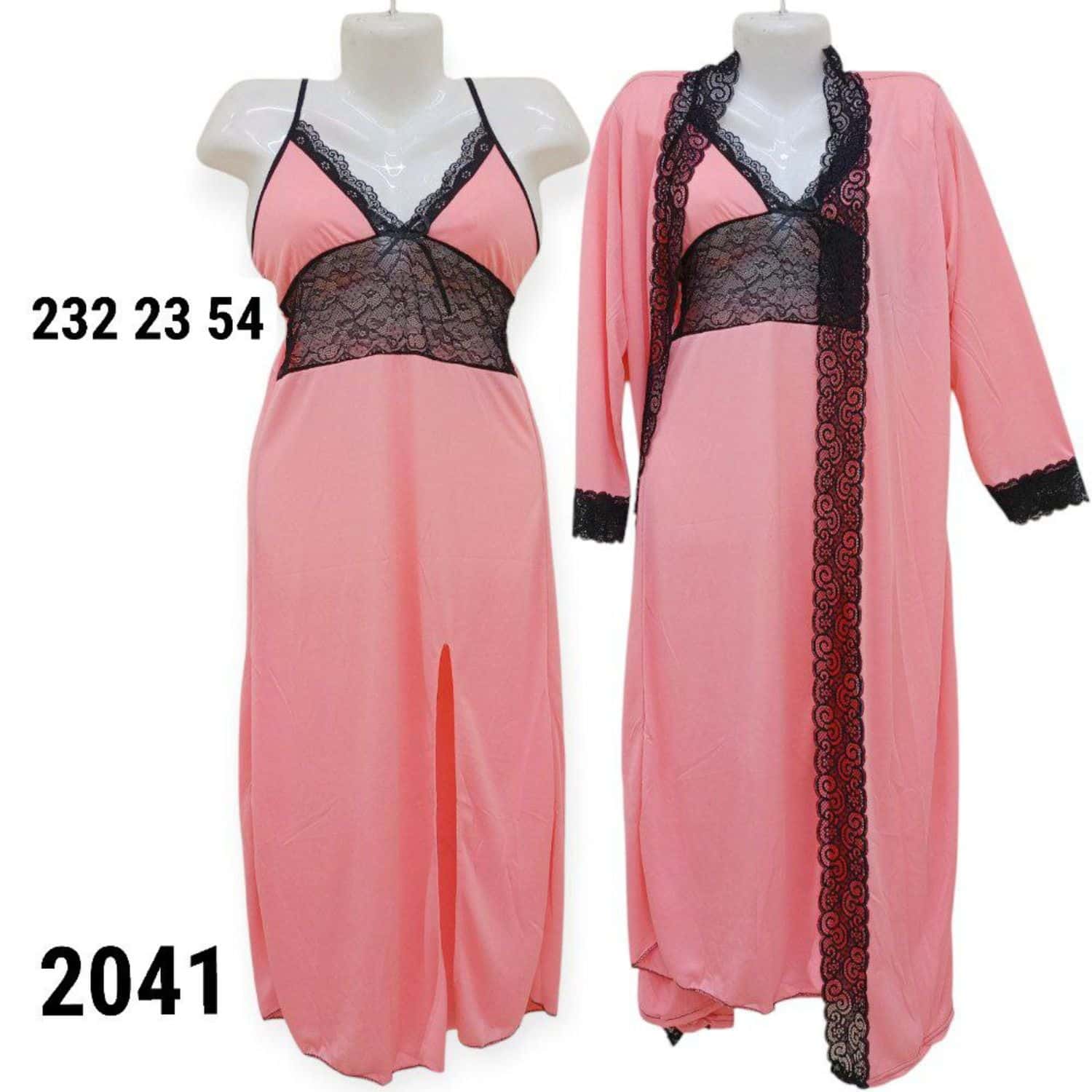 شلحة مع كيمون طويلة F-2041 2