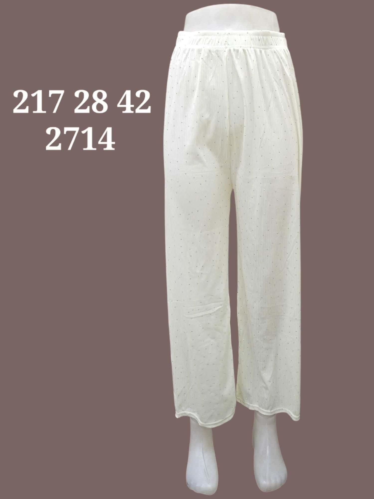 بنطلون عريض الماس 2714 1