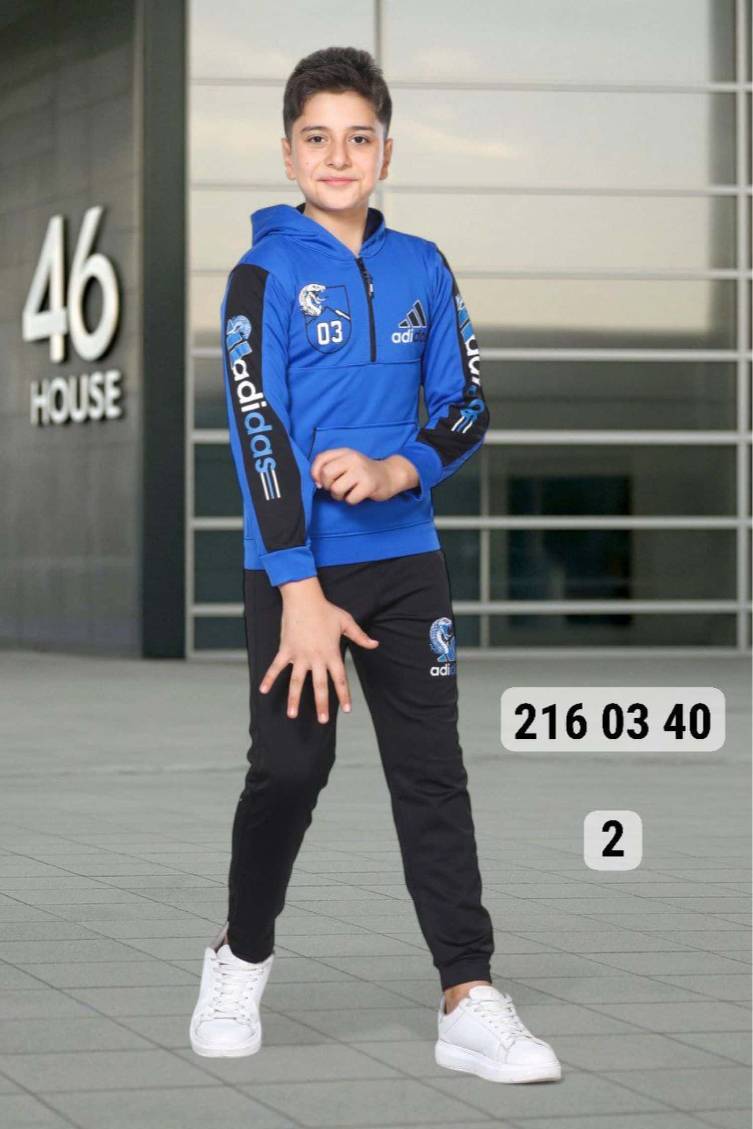 بيجامة ولادي adidas ماليزي 2-12 2