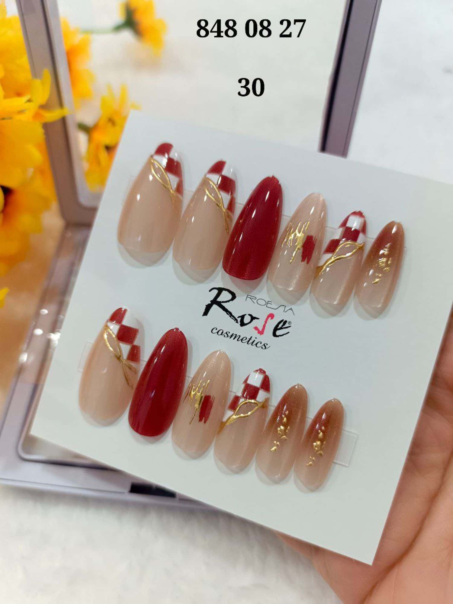 اظافر ذهبية RT-20 3