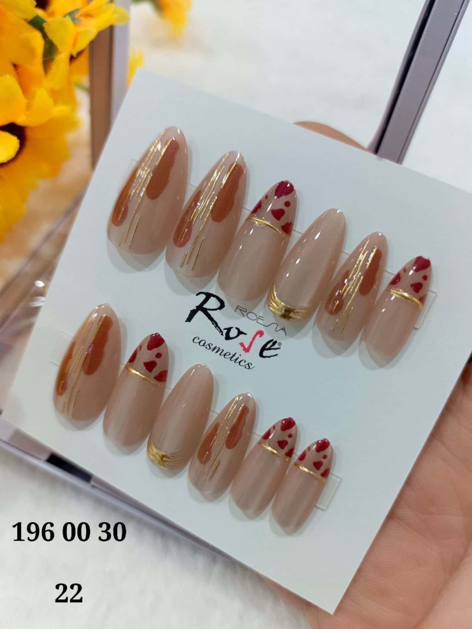 اظافر ذهبية RT-20 3