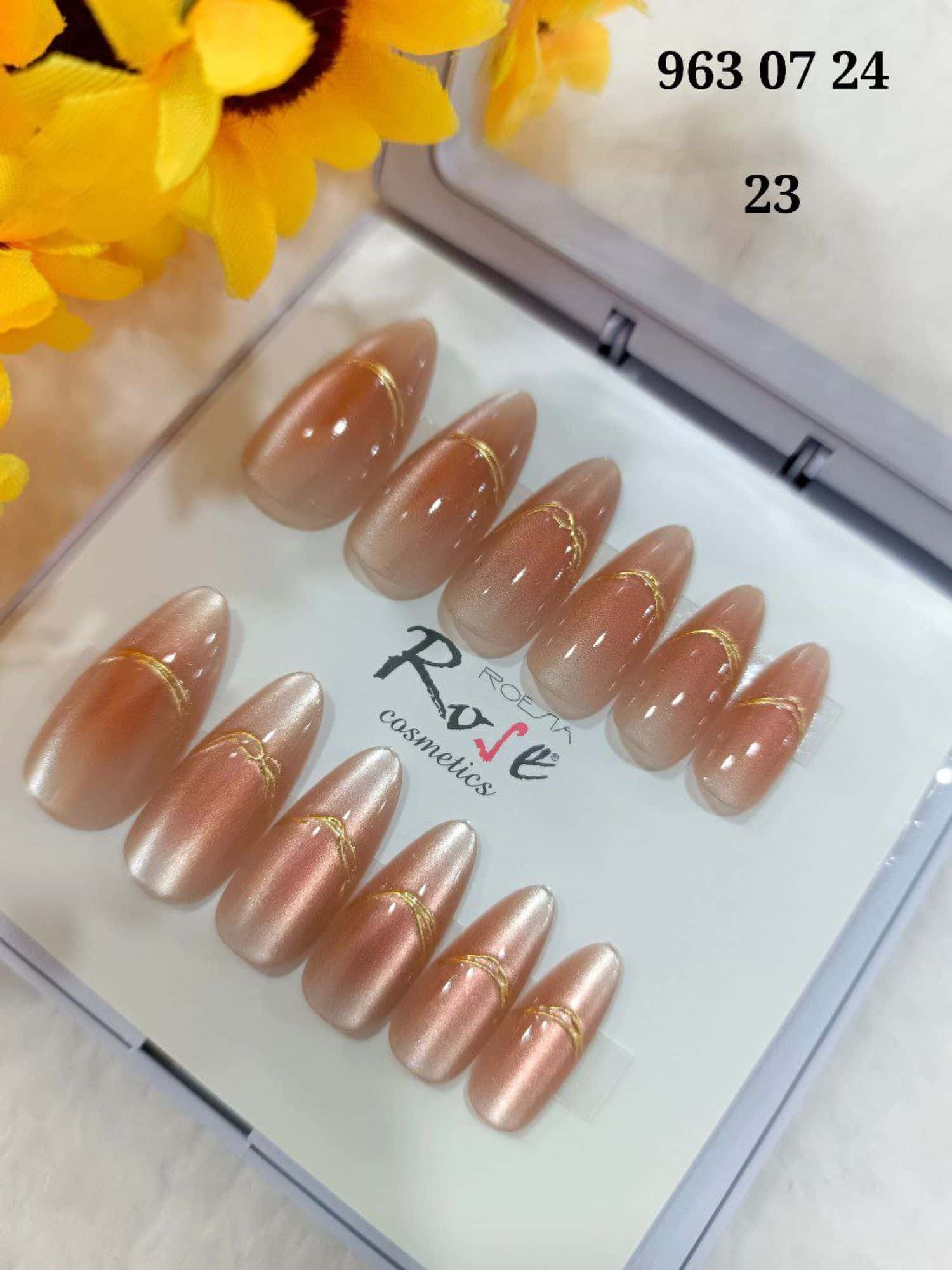 اظافر ذهبية RT-20 2