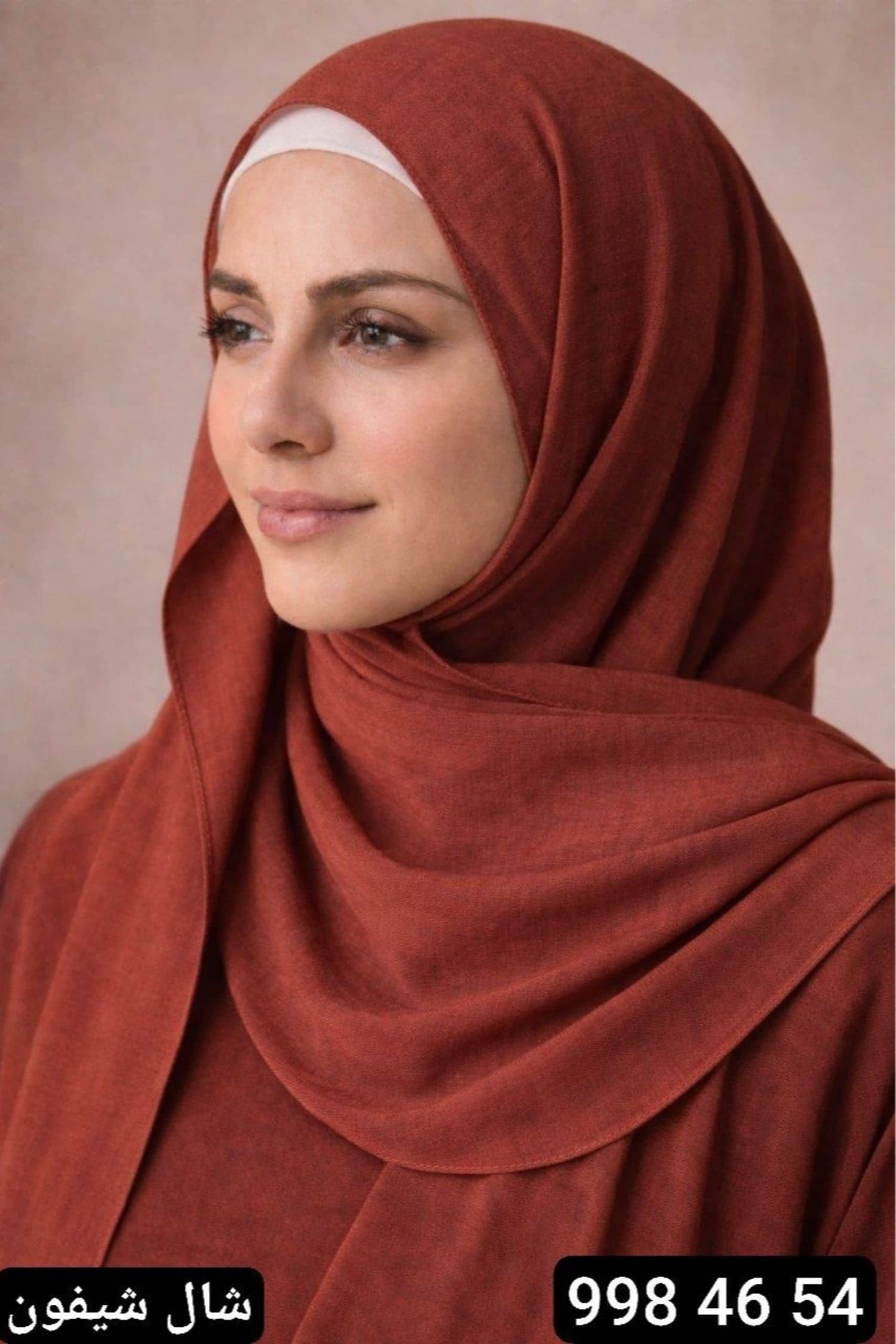 شال شيفون سادة