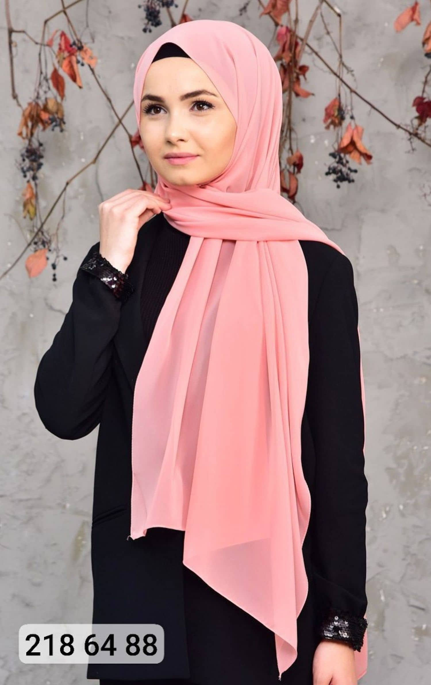 شال شيفون سادة