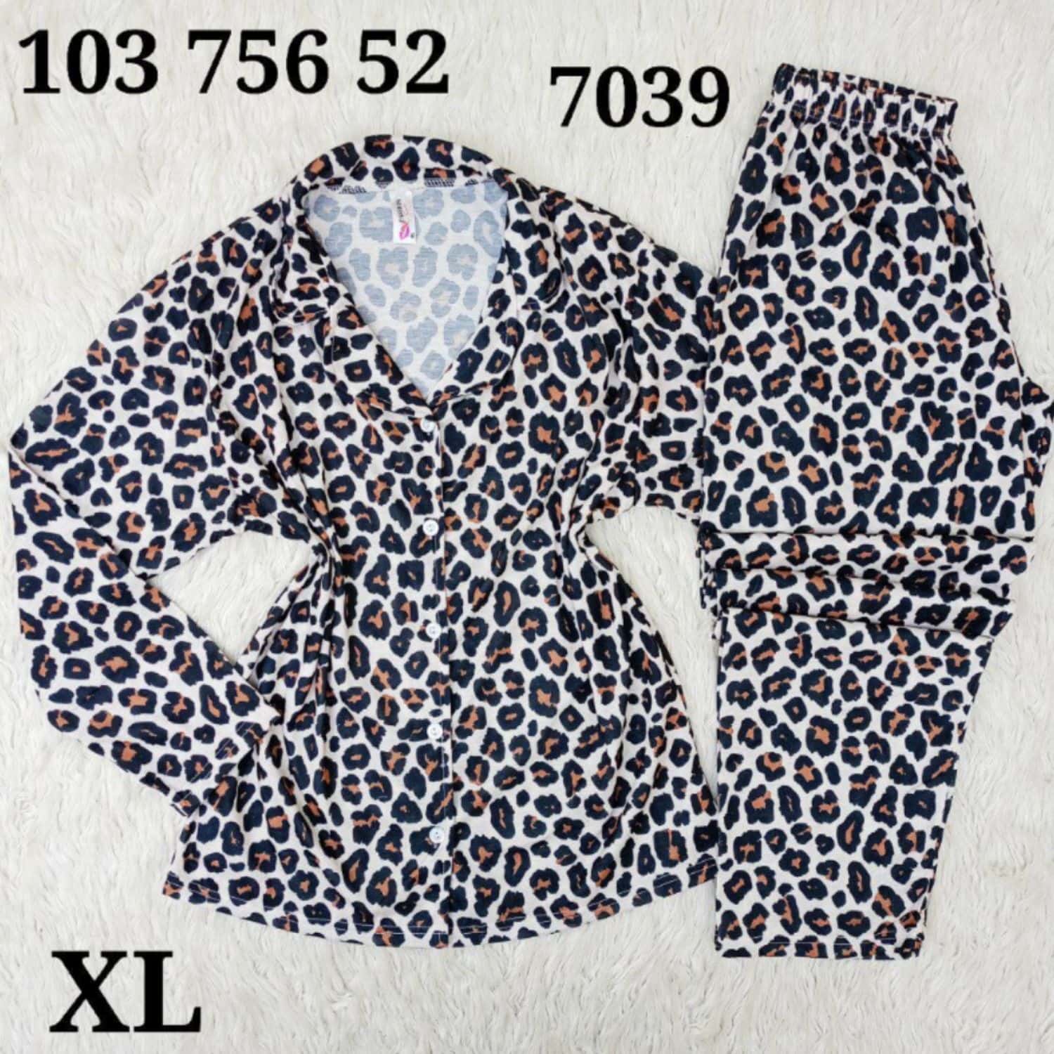 بيجامة كم زرار PS-7039 2